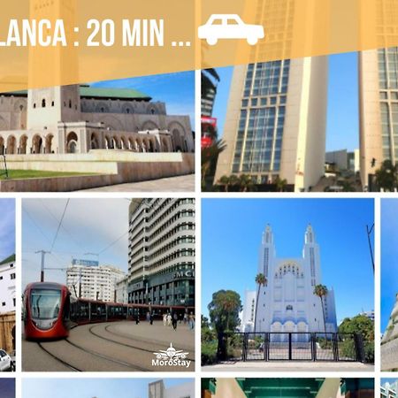 Airport Apartment Suite Casablanca Free Wifi Modern Confort Calme Derroua 외부 사진